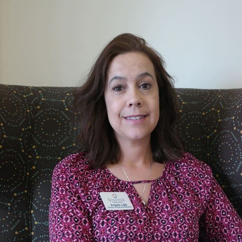 Angele Laib, Director of Sales and Marketing, Solstice at Apple Valley